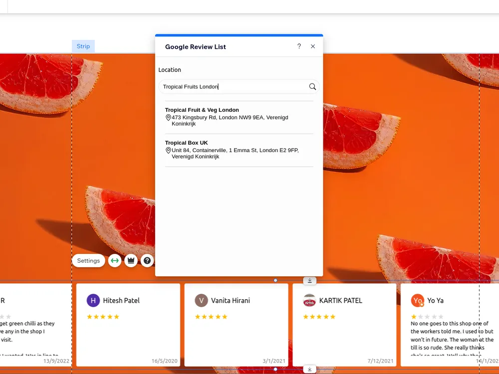 Google Reviews Animation