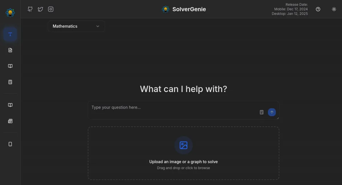 SolverGenie website