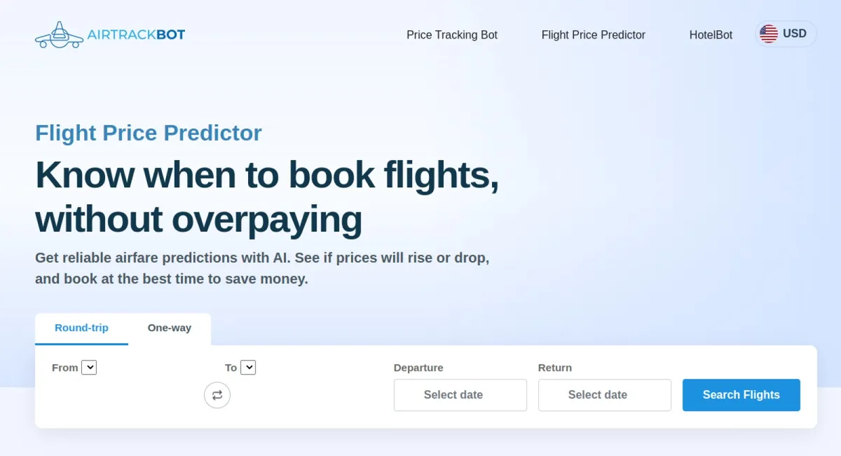 AirTrackBot website