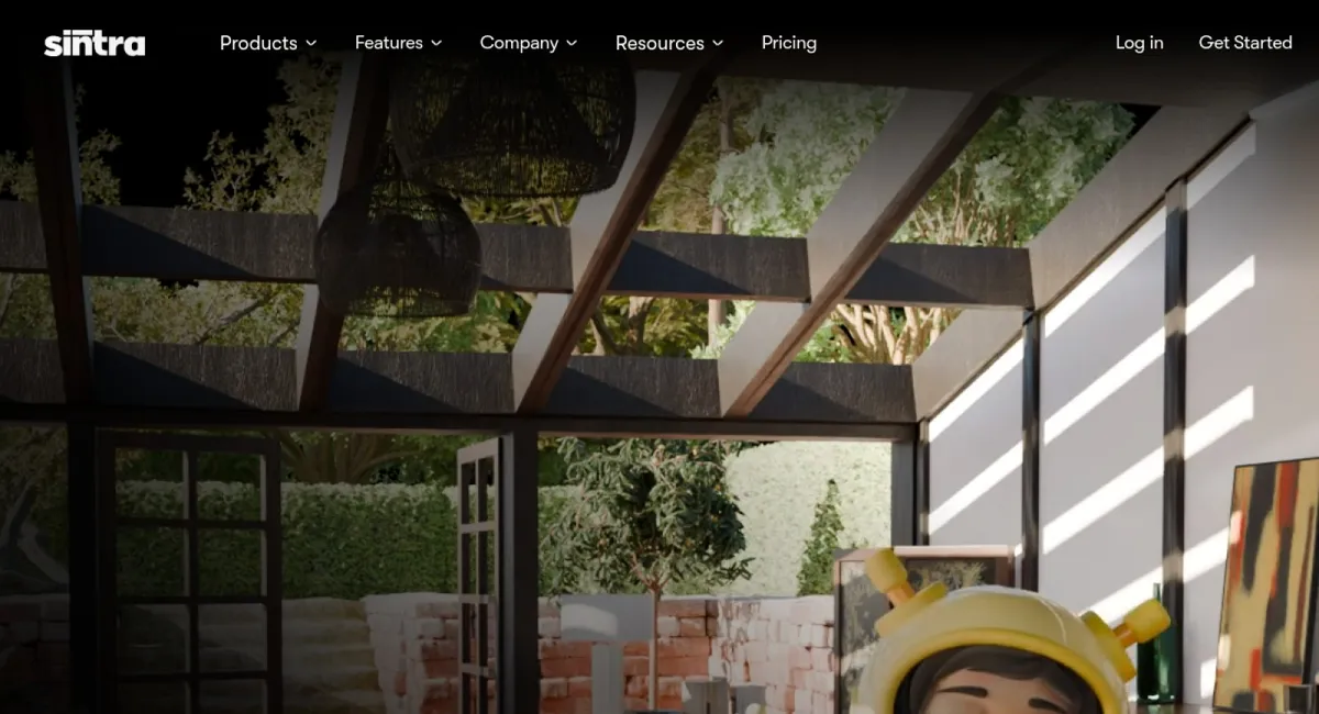 Sintra AI website