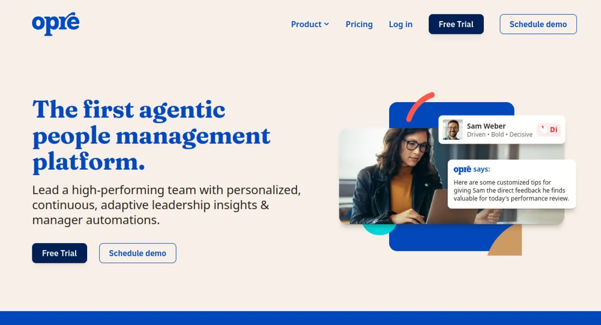 Opre website