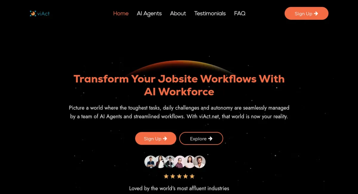 viAct.net website