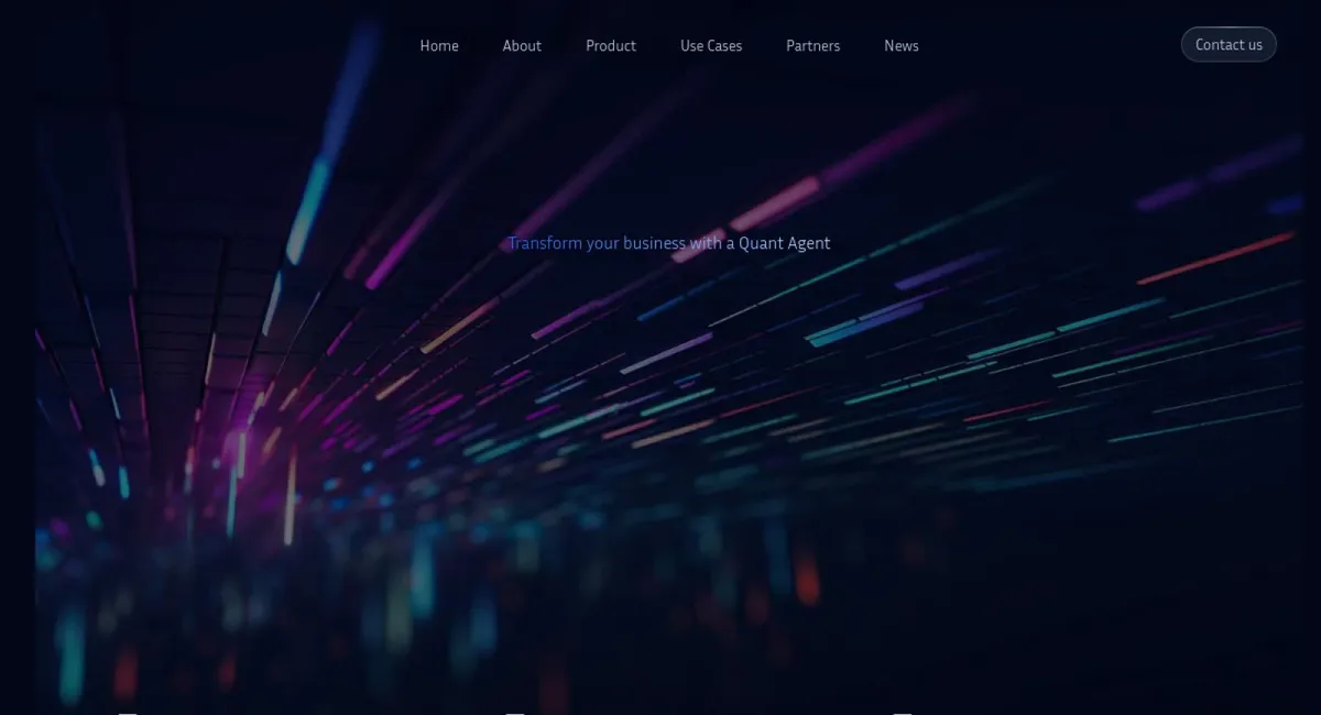 Quant website