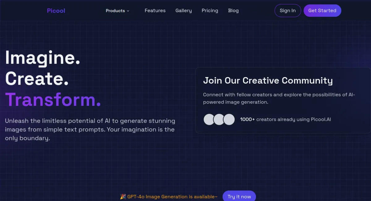 Picool.ai website