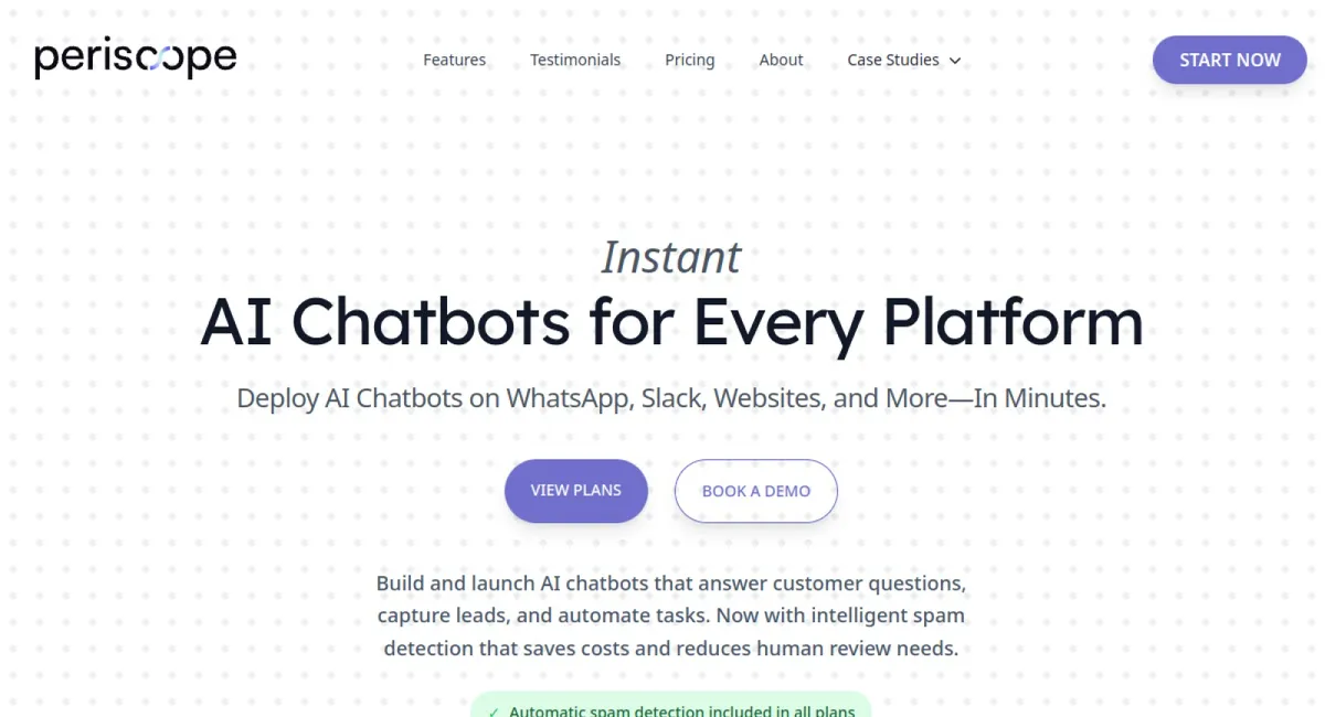 Periscope Chat website