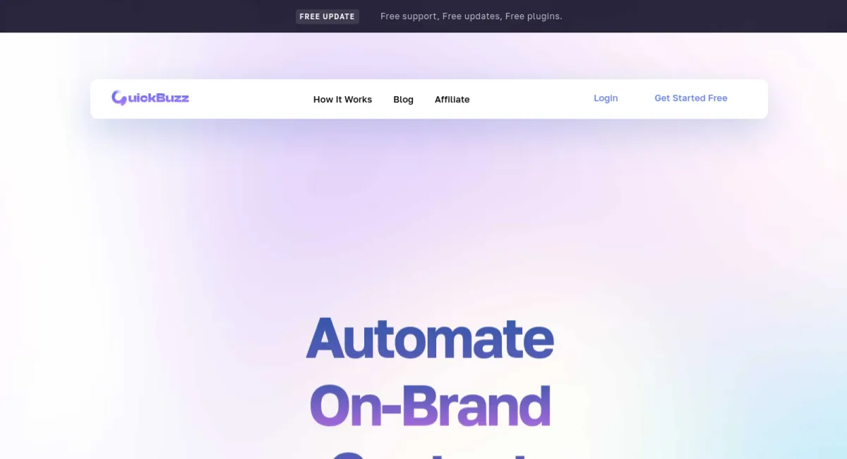 QuickBuzz website