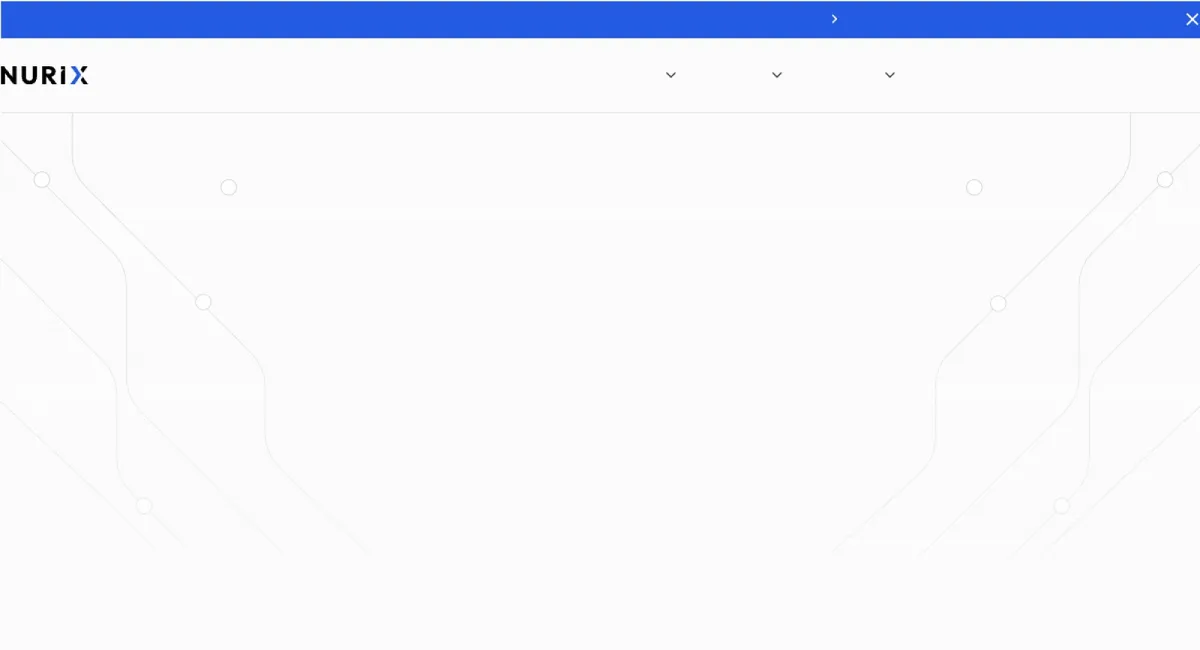 Nurix AI website