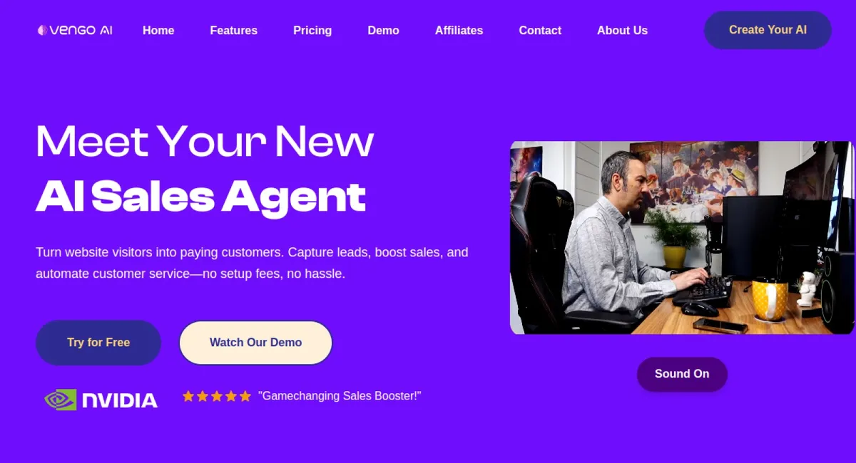 Vengo AI  website