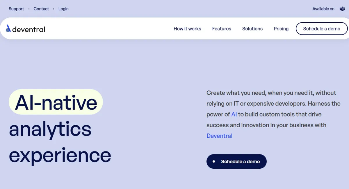 Deventral website