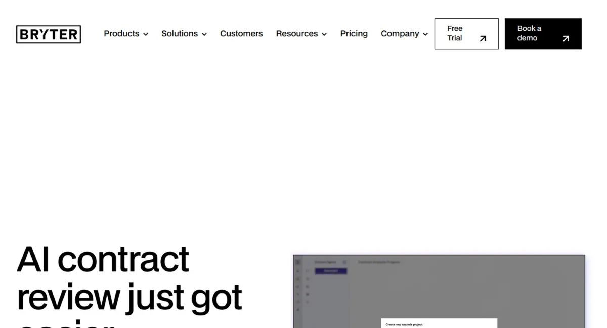 BRYTER Extract website