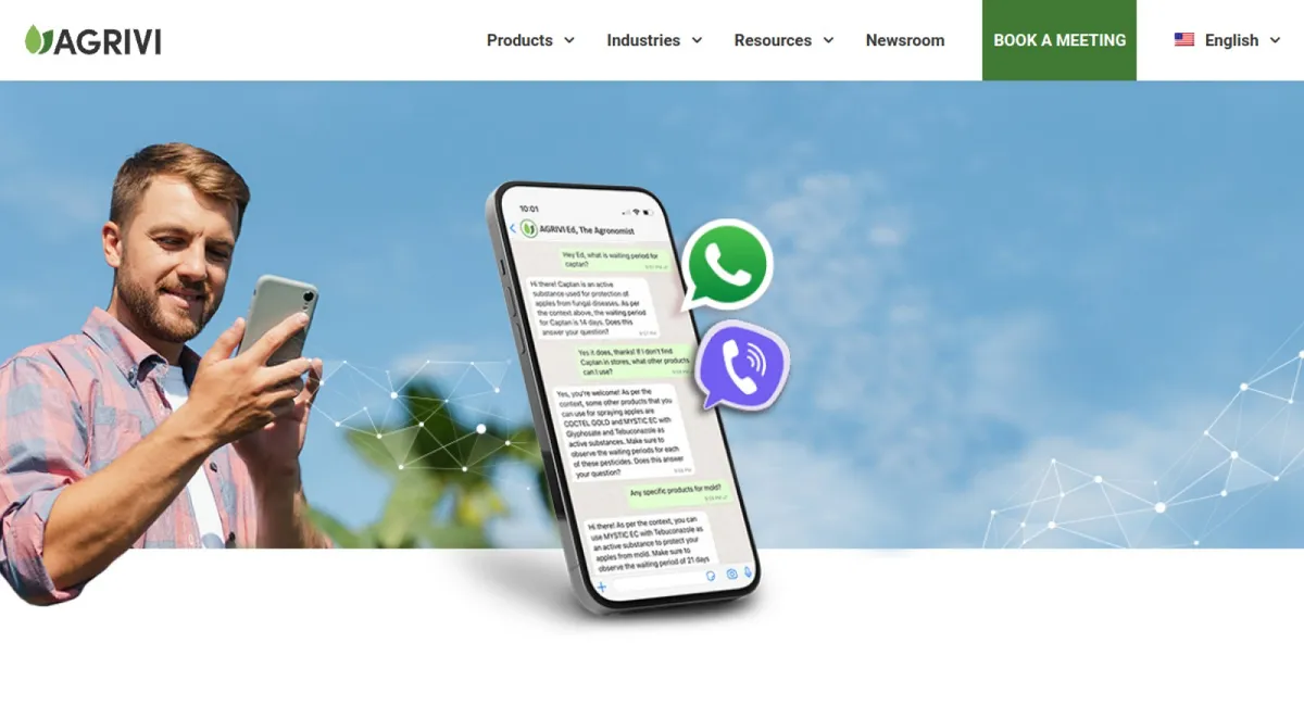 AGRIVI Engage  website