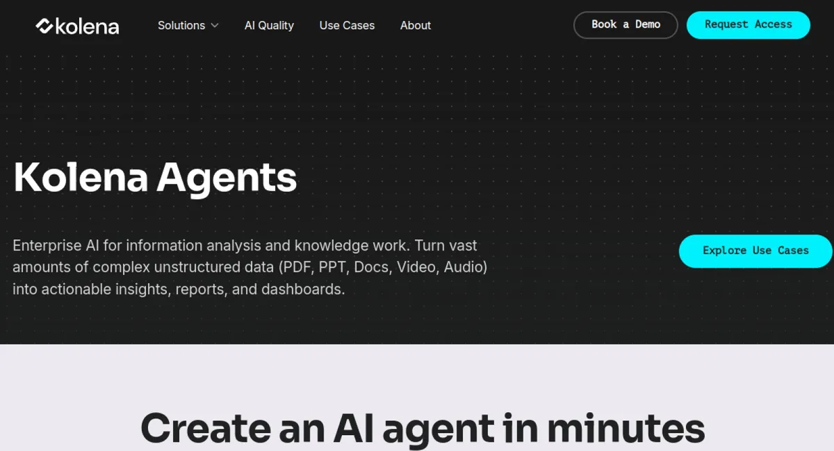 Restructured website