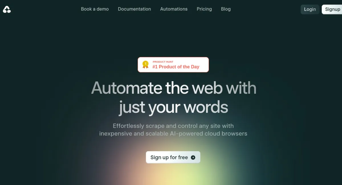 Airtop API website