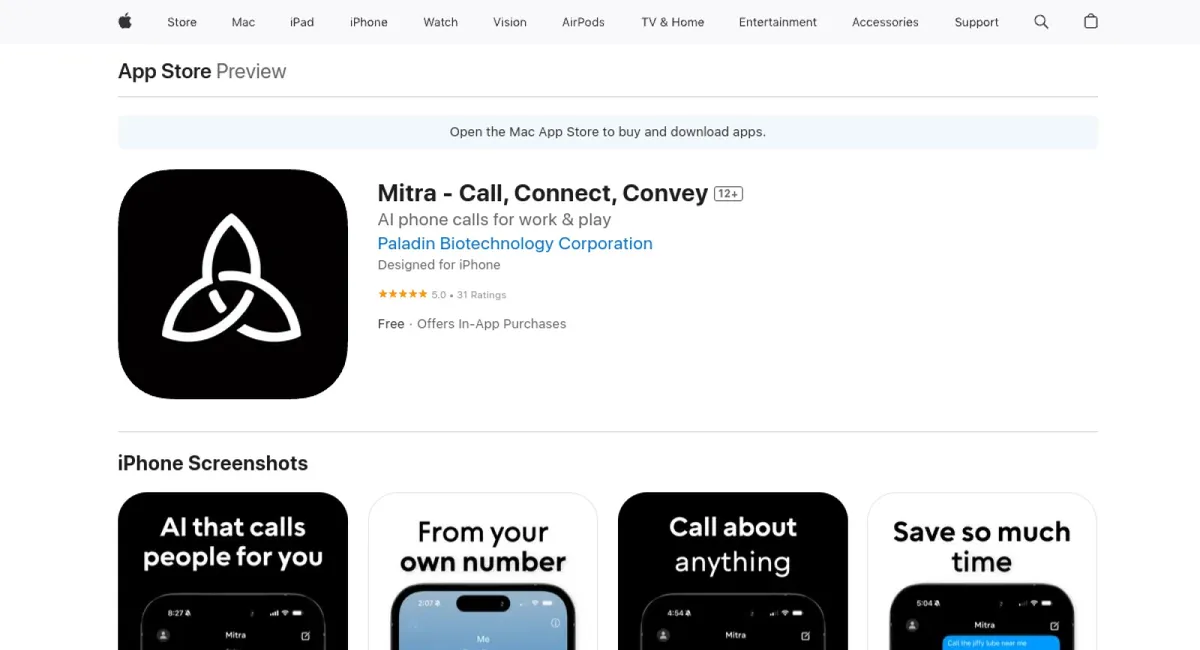 Mitra website