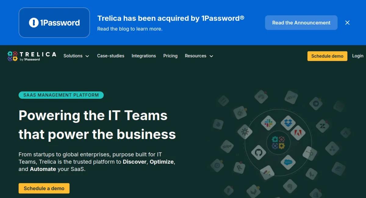 Trelica website