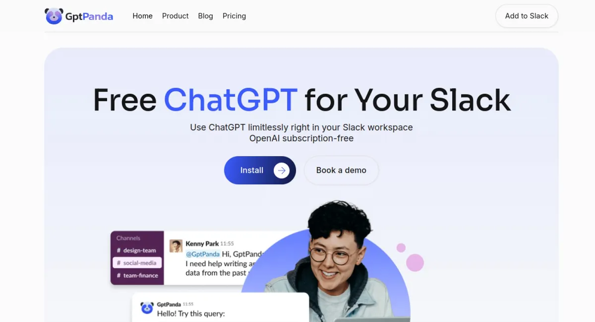 GptPanda website