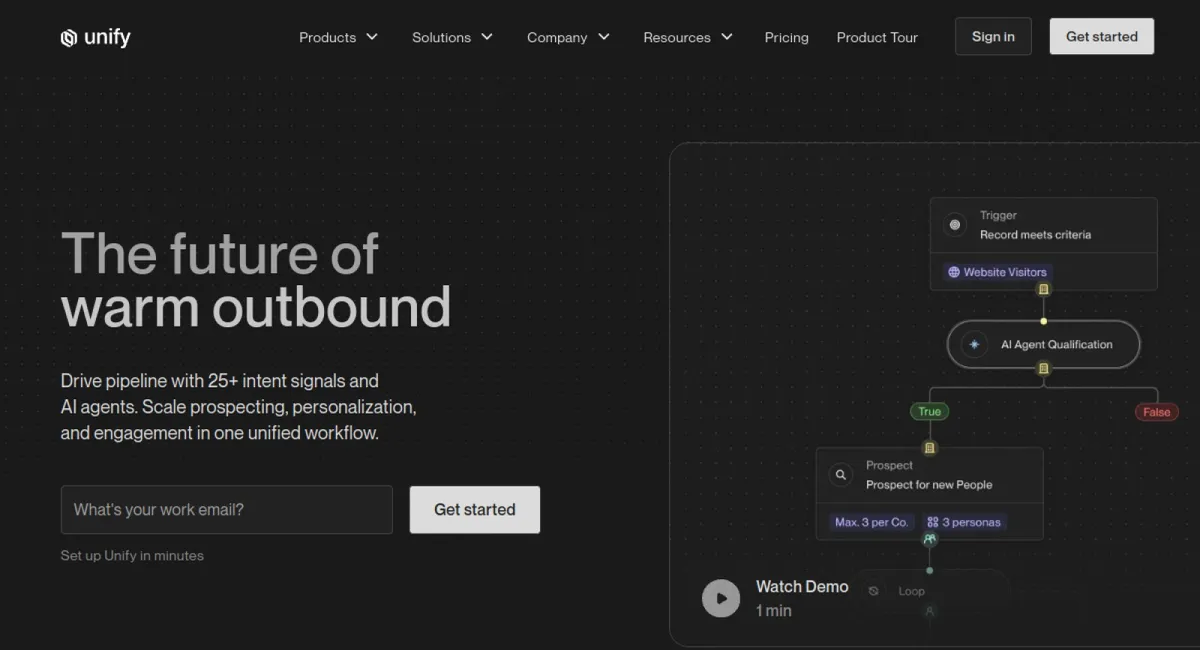 Unify website