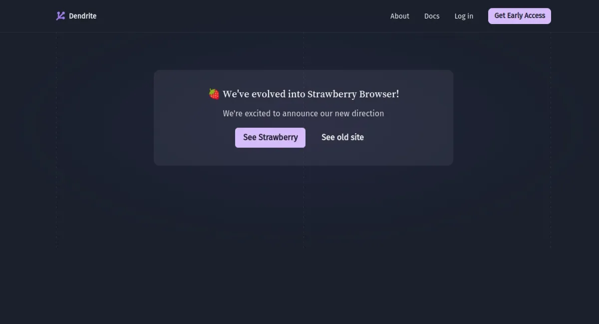 Dendrite website