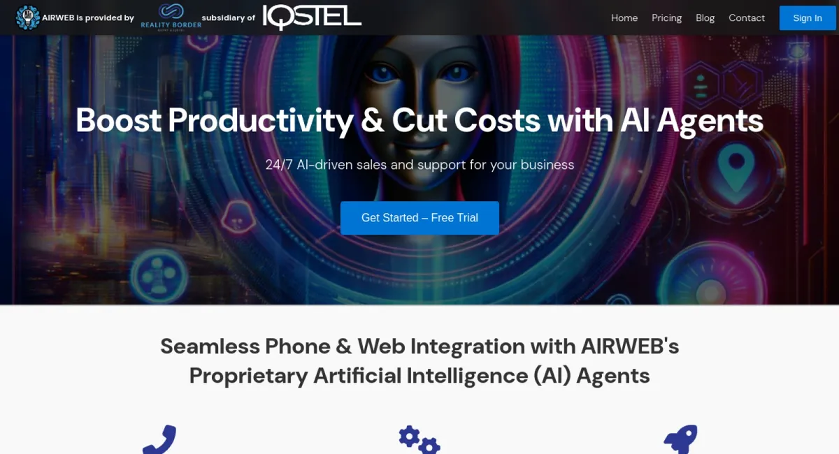 Airweb website