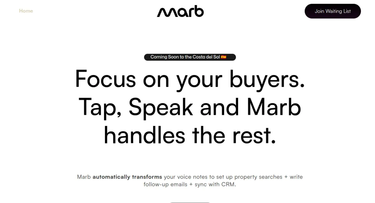 Marb.ai website