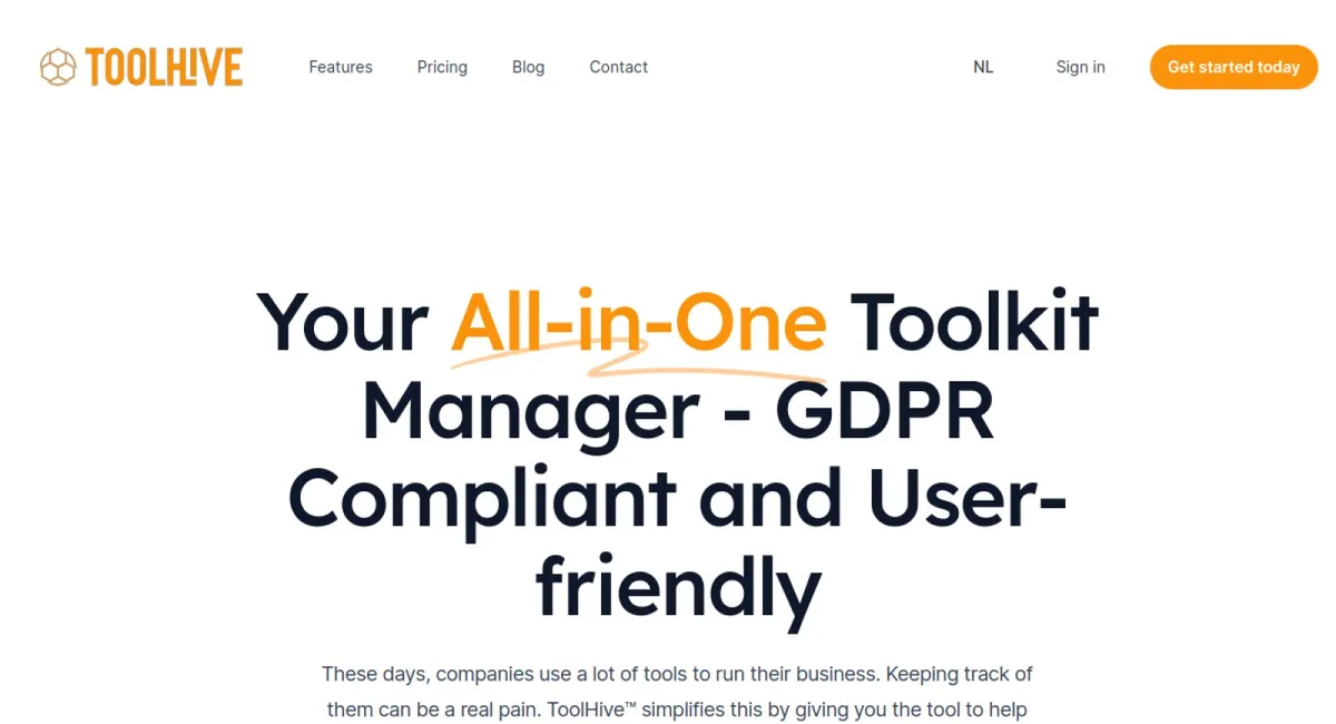 ToolHive website