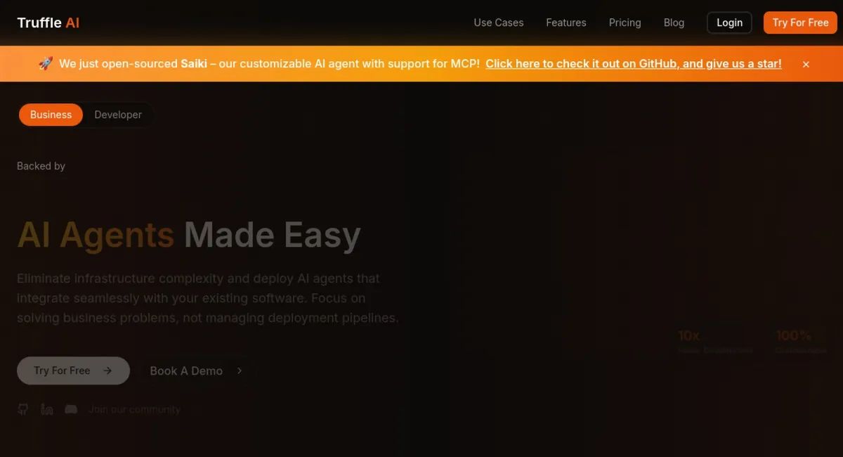 Truffle AI website
