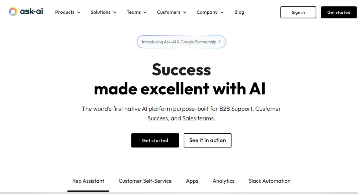 Ask-AI website