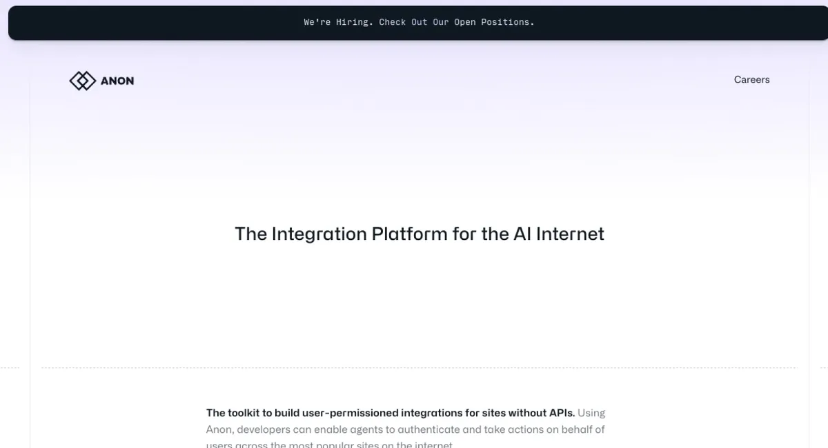 Anon website