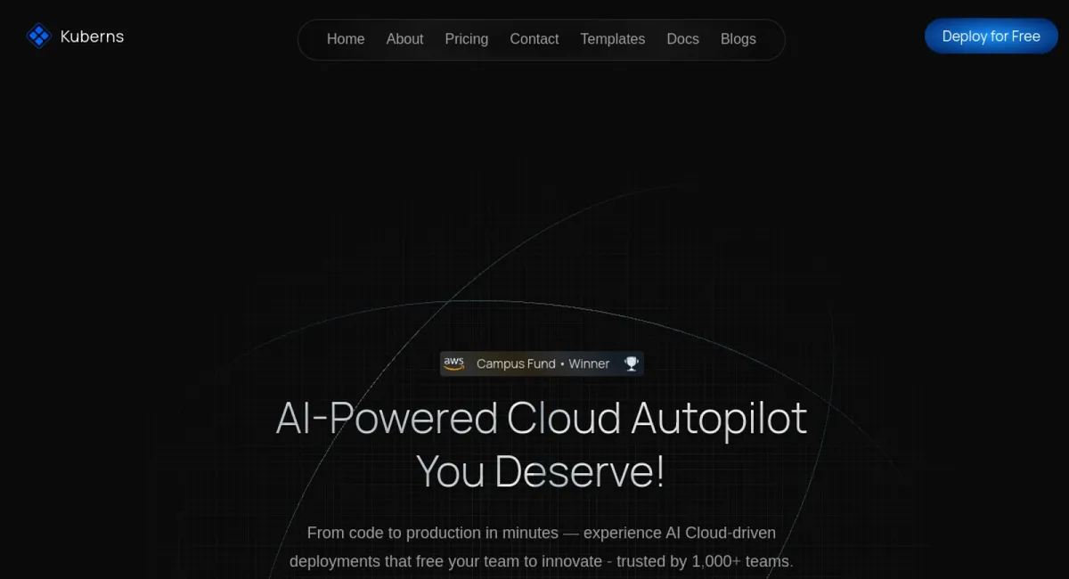Kuberns website