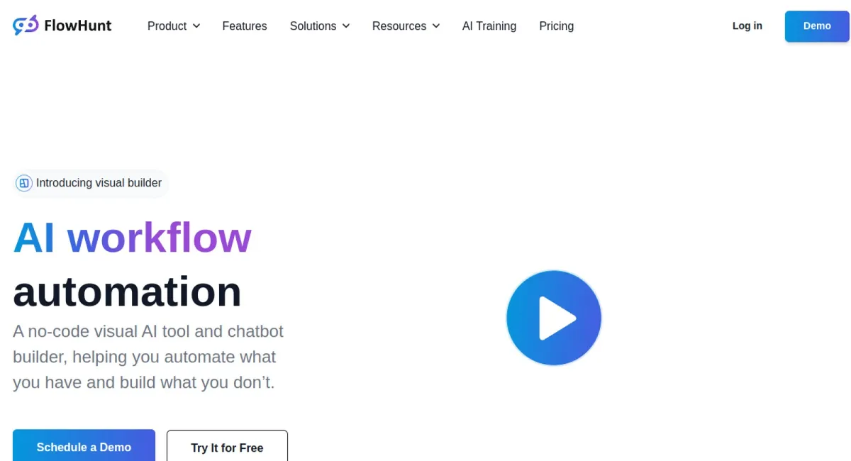 Flowhunt website