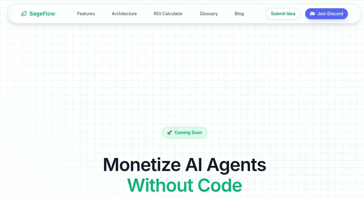 SageFlow website