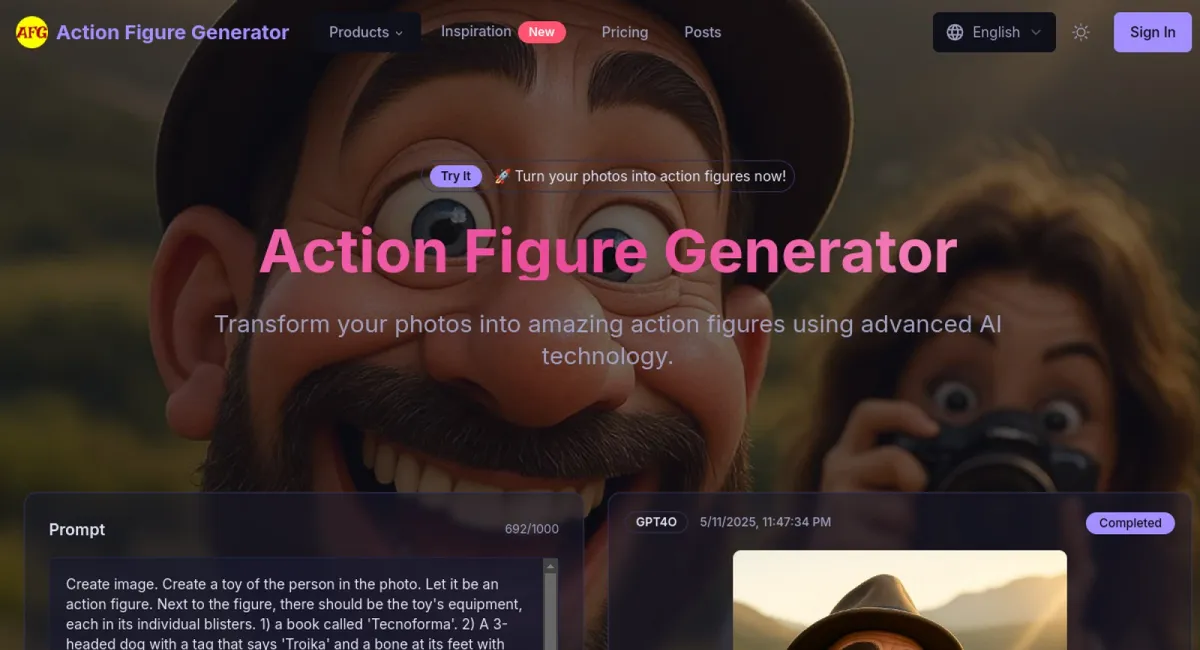 Action Figure website