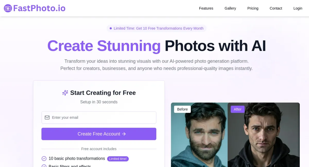 Fast Photo website
