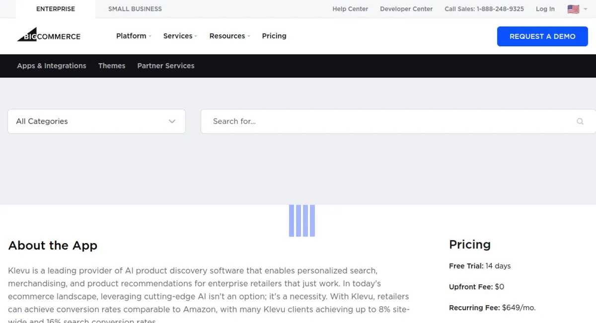 Klevu AI Search & Merchandising cover