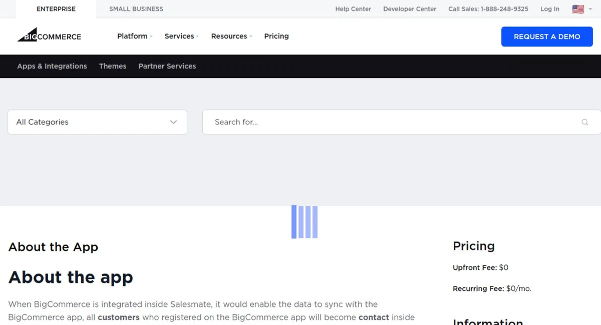 Salesmate Integration by 1Center cover