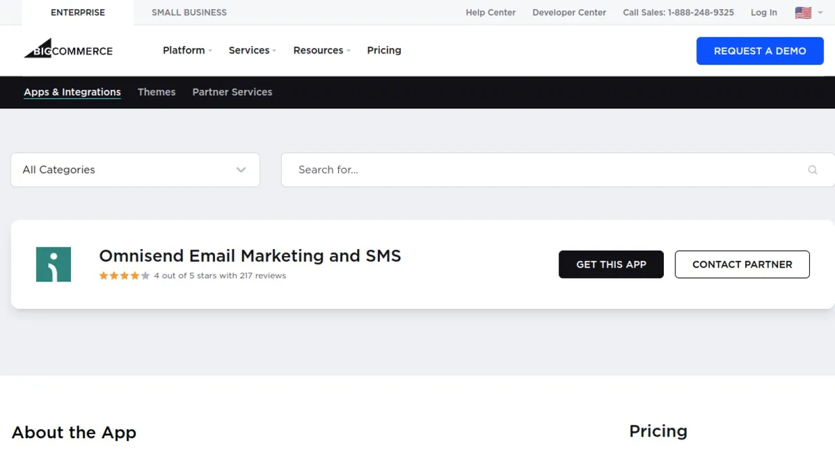 Omnisend Email Marketing and SMS cover