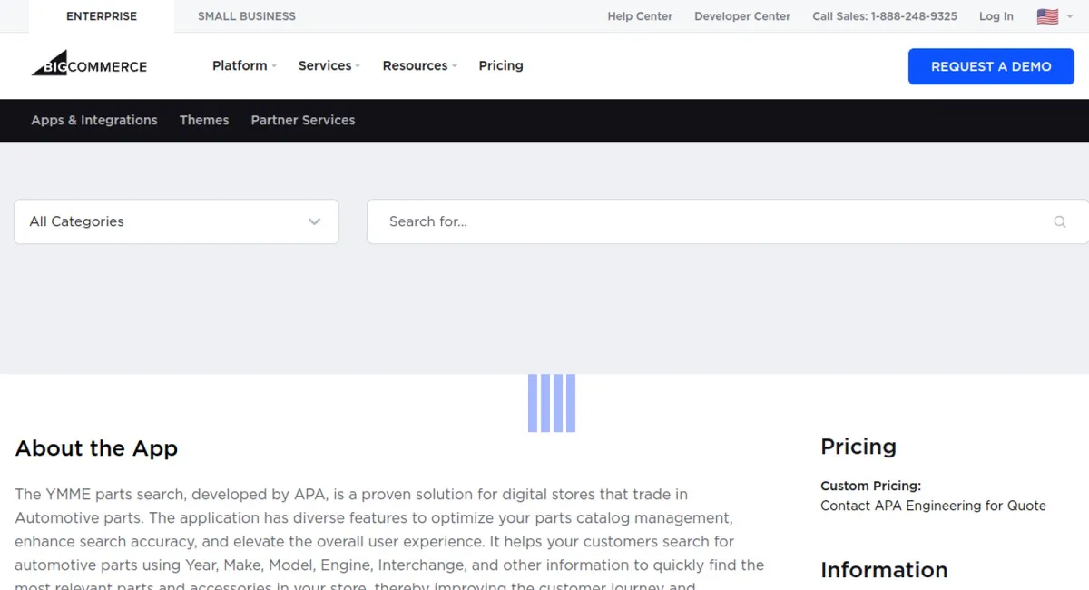 YMME Parts Search by APA cover