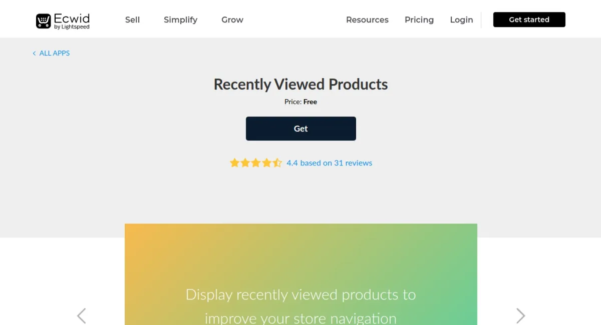 Recently Viewed Products cover