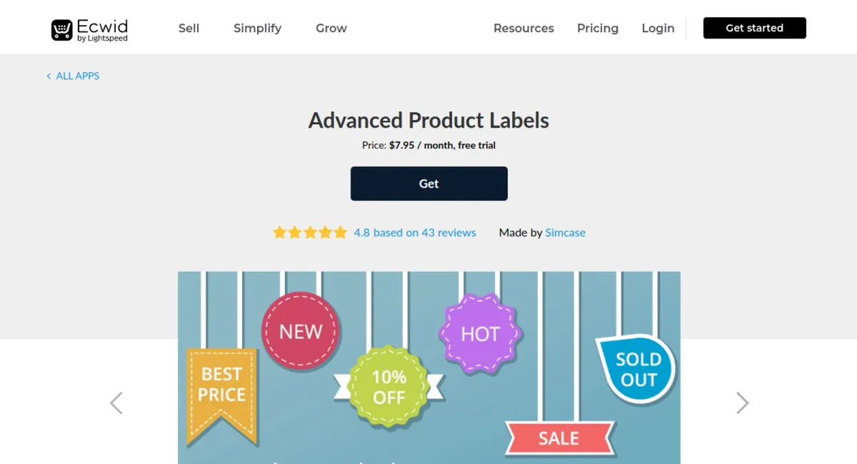 Advanced Product Labels cover