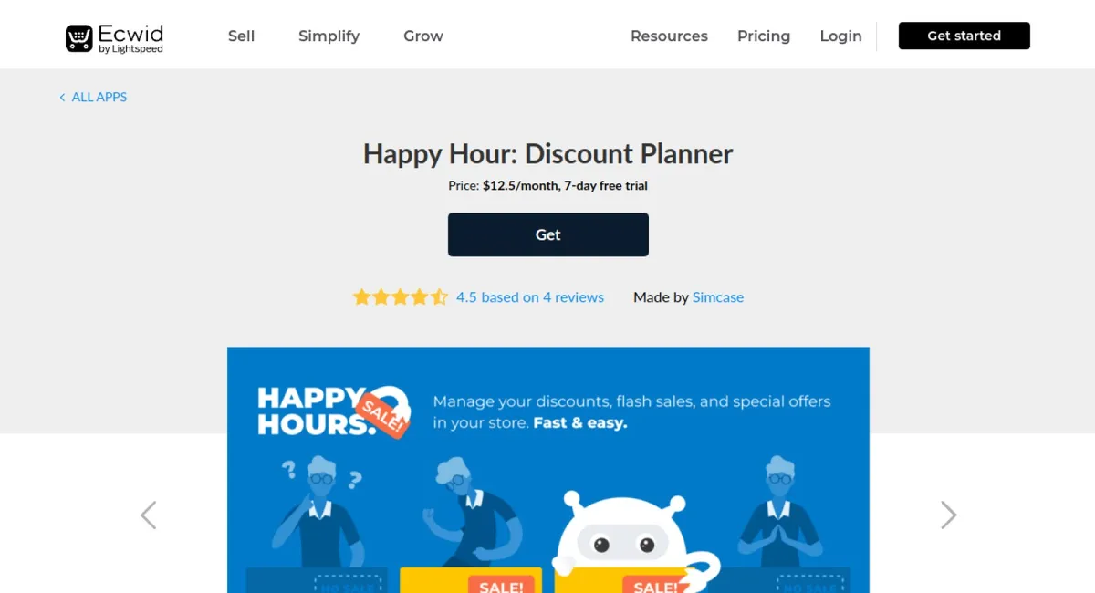 Happy Hour: Discount Planner cover