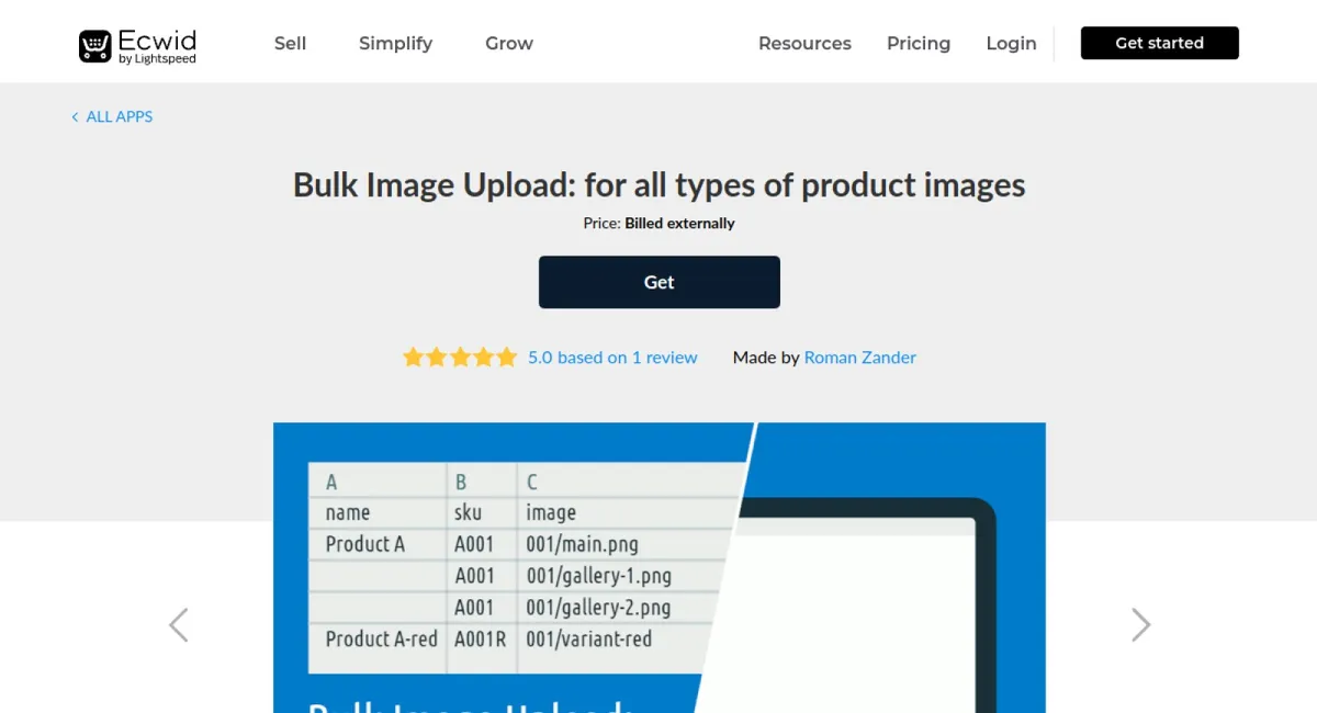 Bulk Image Upload: for all types of product images cover