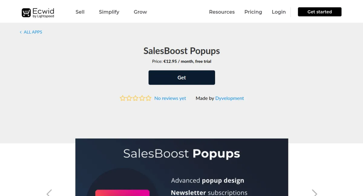 SalesBoost Popups cover