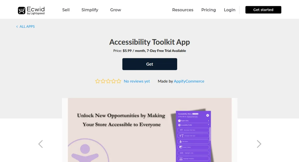 Accessibility Toolkit App cover