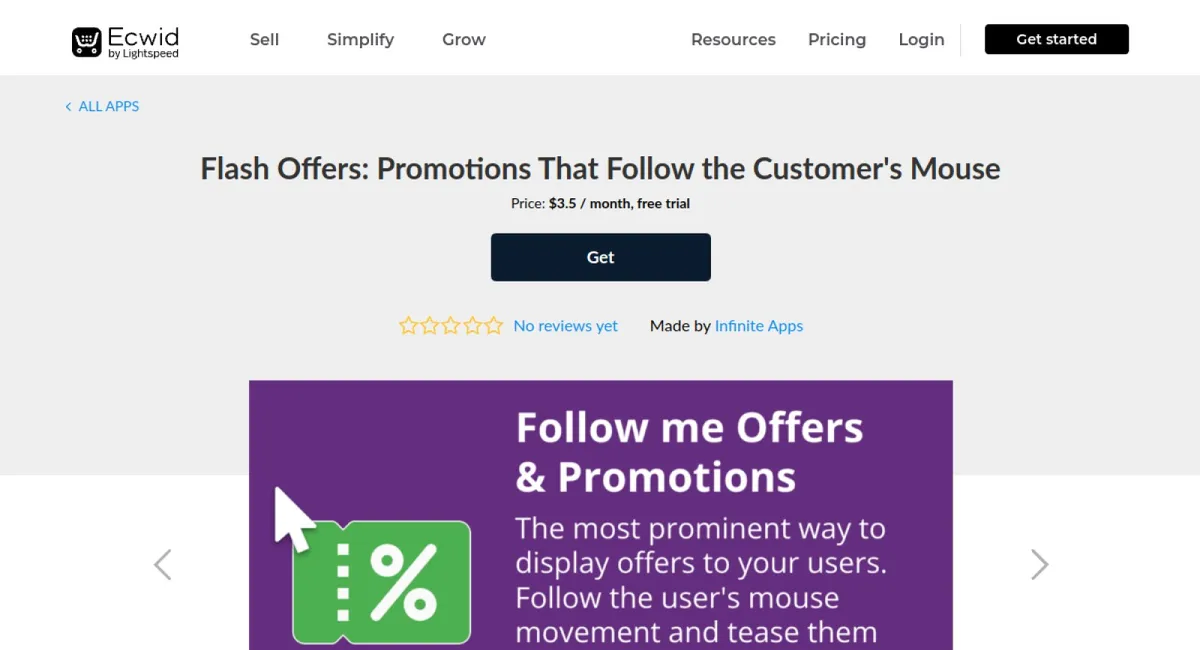 Flash Offers: Promotions That Follow the Customer's Mouse cover