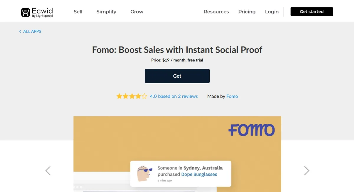 Fomo: Boost Sales with Instant Social Proof cover
