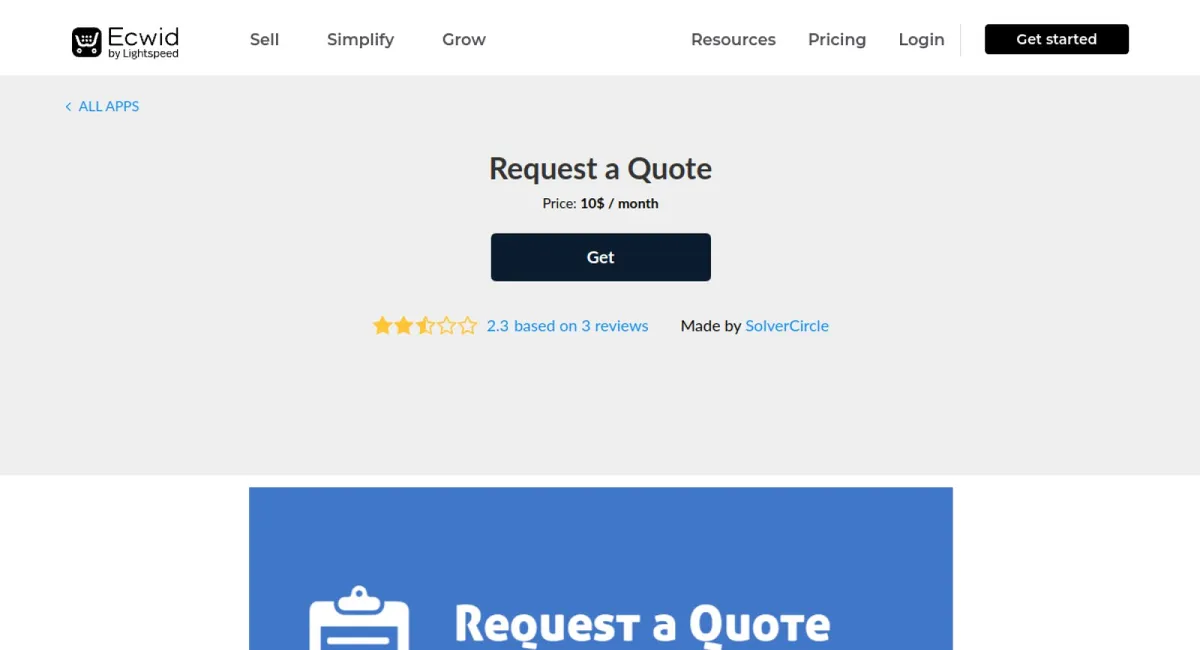Request a Quote cover