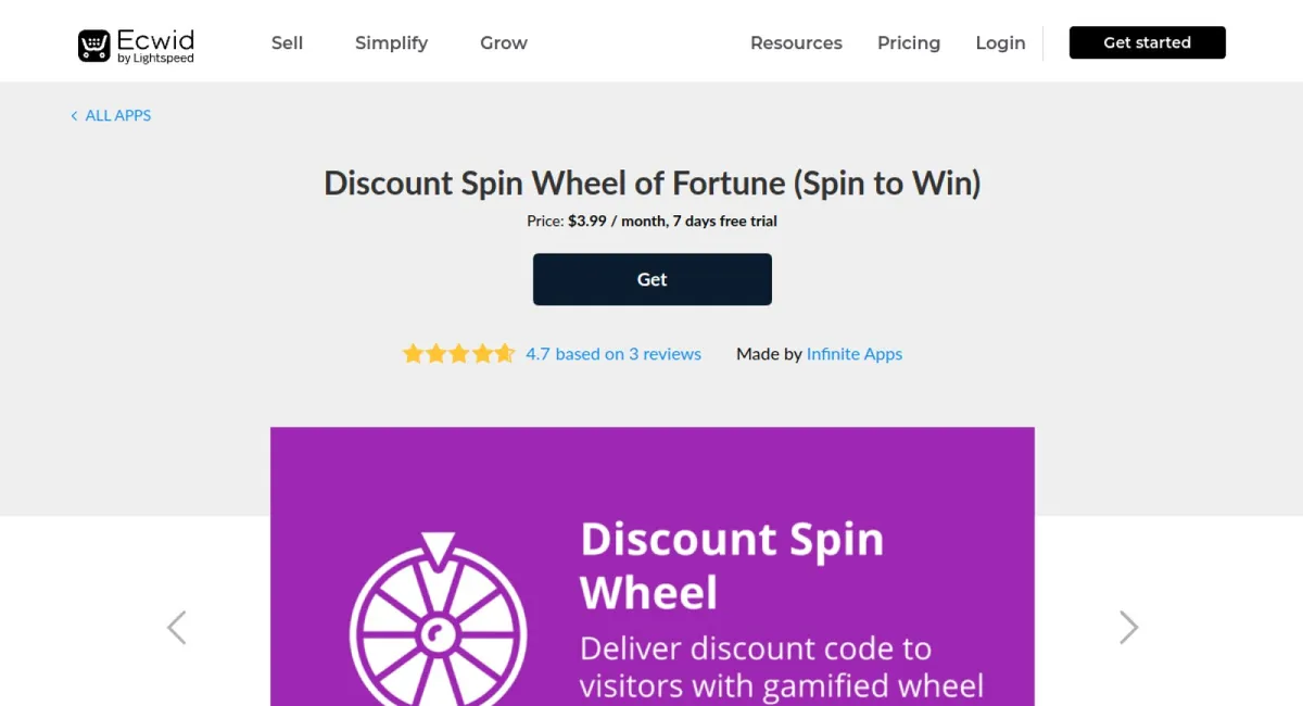 Discount Spin Wheel of Fortune (Spin to Win) cover