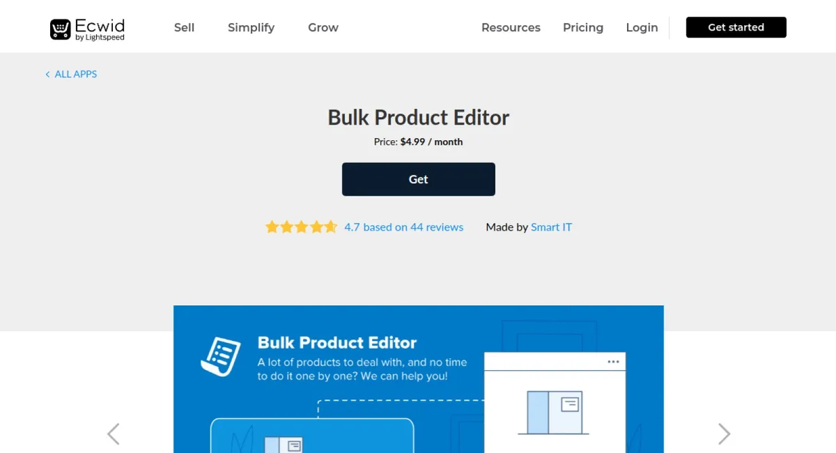 Bulk Product Editor cover