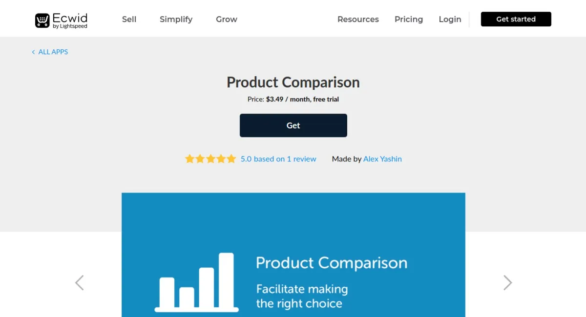 Product Comparison cover
