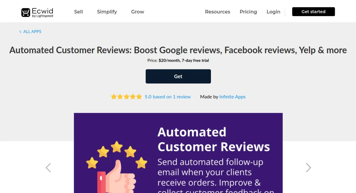 Automated Customer Reviews: Boost Google reviews, Facebook reviews, Yelp & more cover